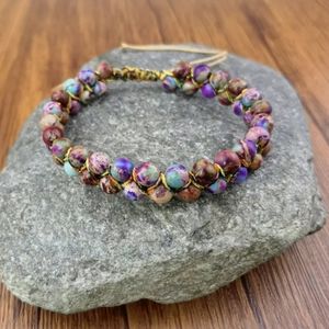 Tiger eye adjustable bracelet